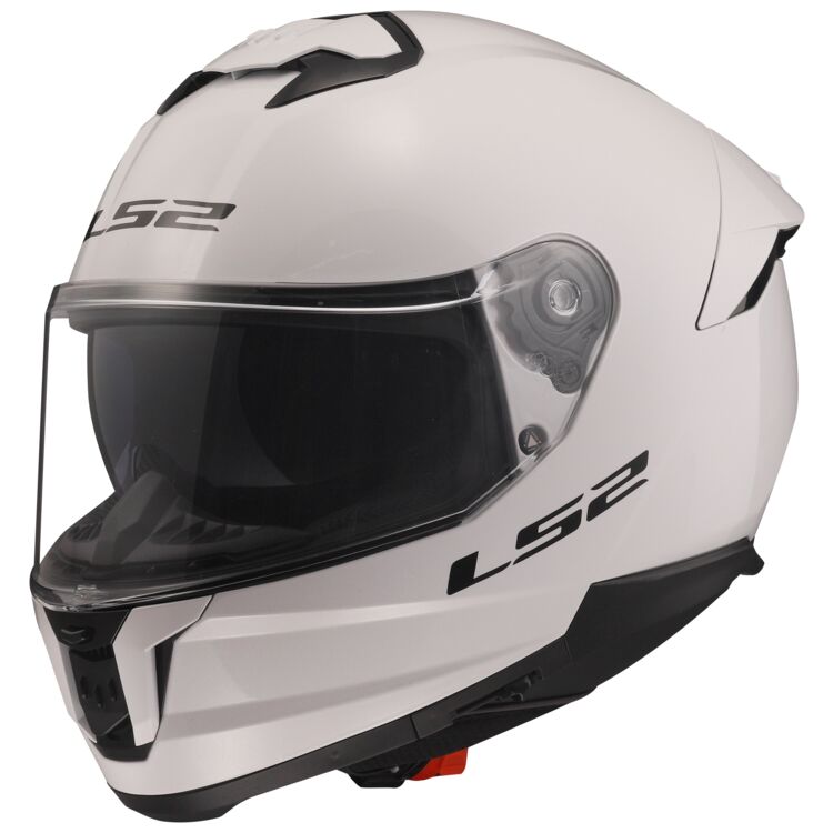 LS2 Stream II Solid Helmet in white