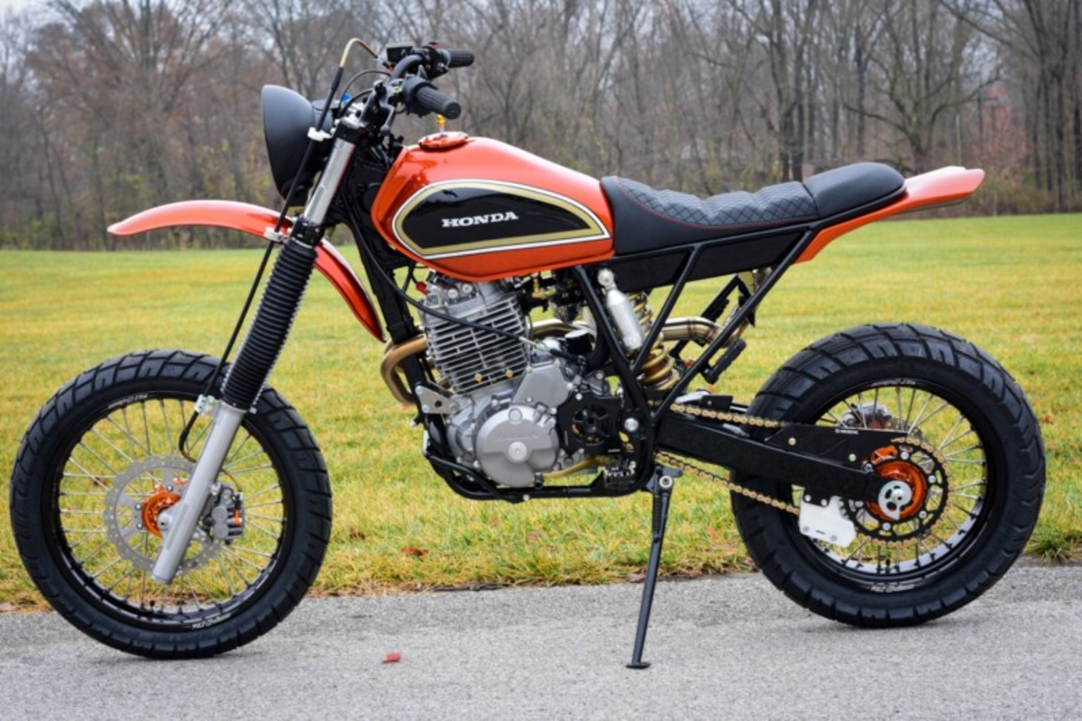 Custom Honda XR650L Scrambler by Parr Motorcycles