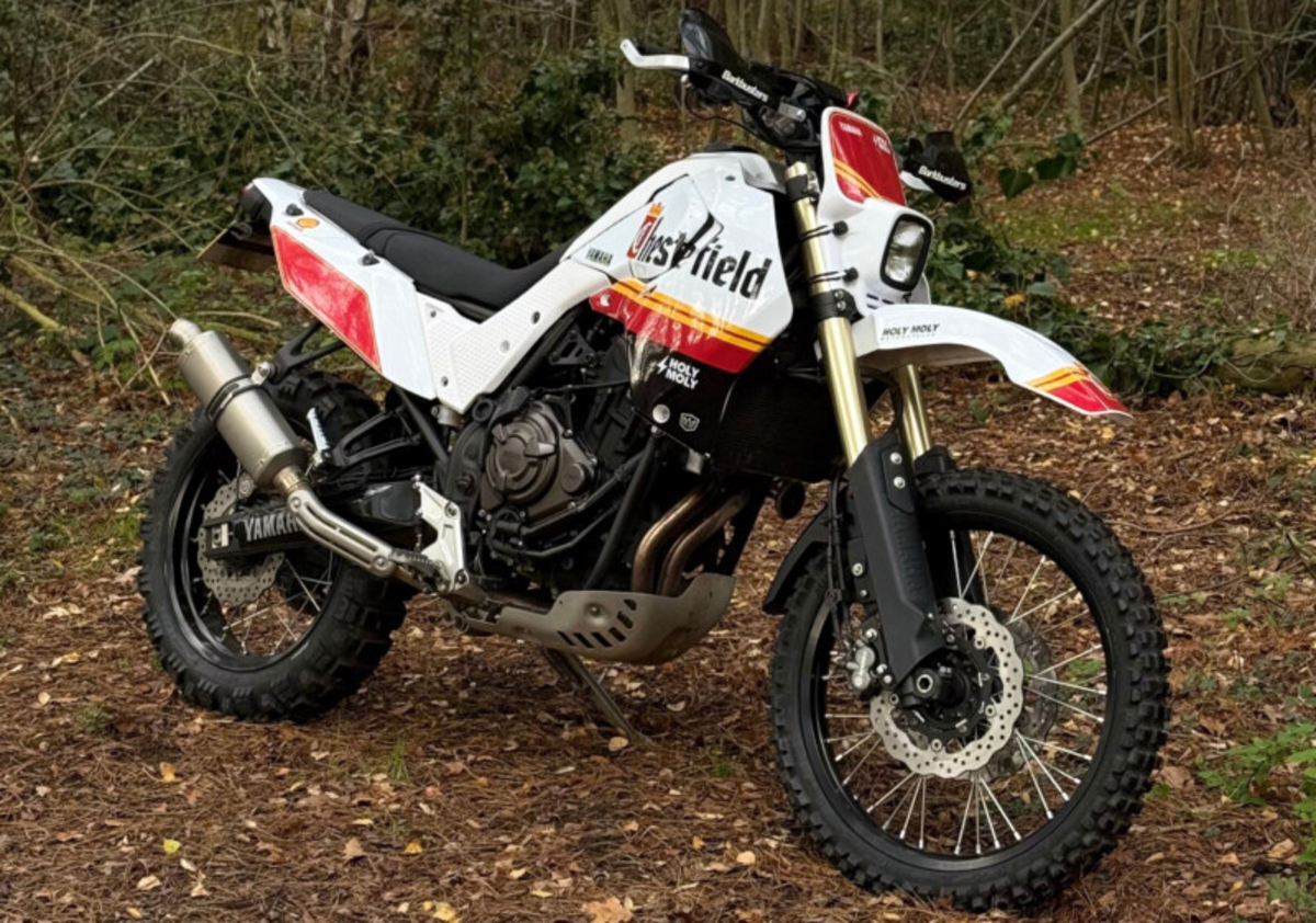 Custom Retro-Kitted Yamaha Ténéré 700 by Holy Moly Motorcycle
