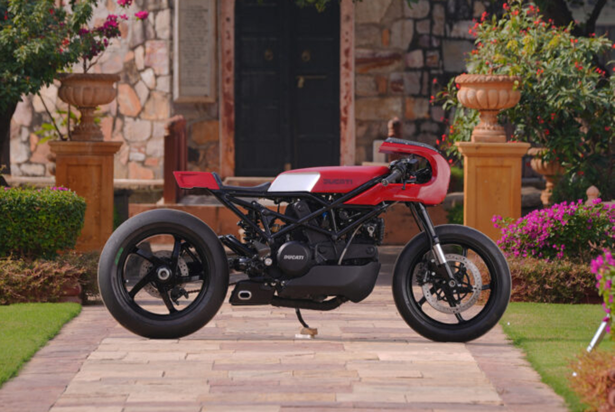 Custom Ducati S2R 800 Cafe Racer by Rajputana Customs