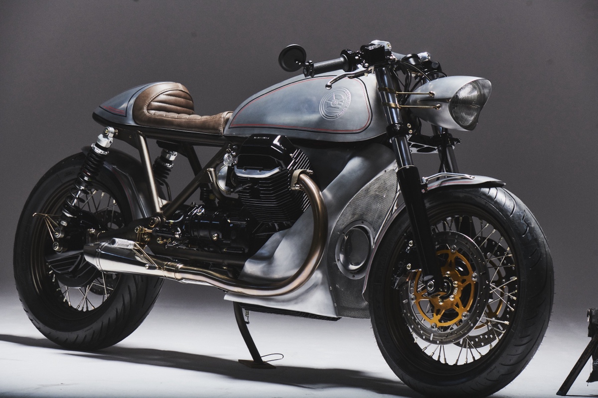 Custom Moto Guzzi California Cafe Racer by Eastern Spirit Garage