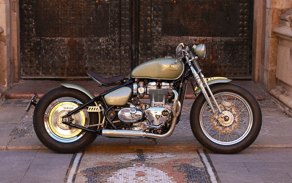 Custom Triumph Bobber by Tamarit
