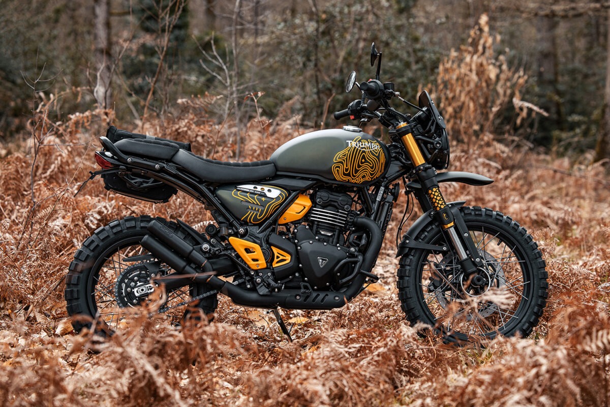 Custom Triumph Scrambler 400 XC by FCR Original