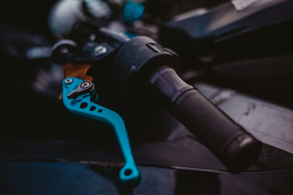 Motorcycle clutch lever