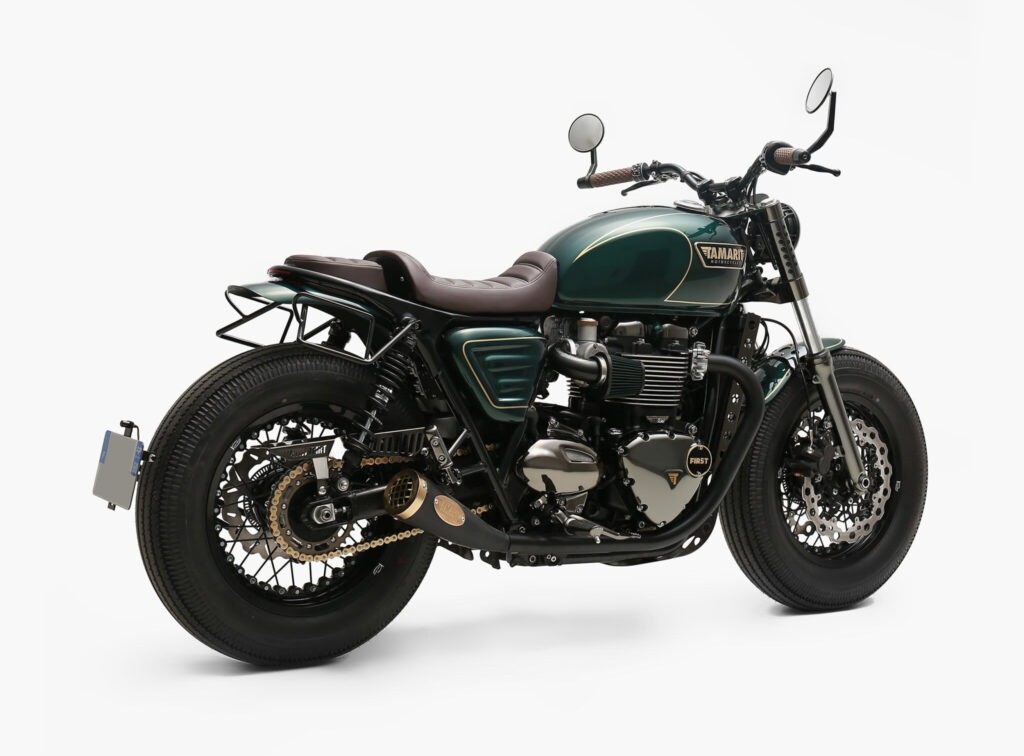 custom Triumph Bonneville T120 by Tamarit Motorcycles