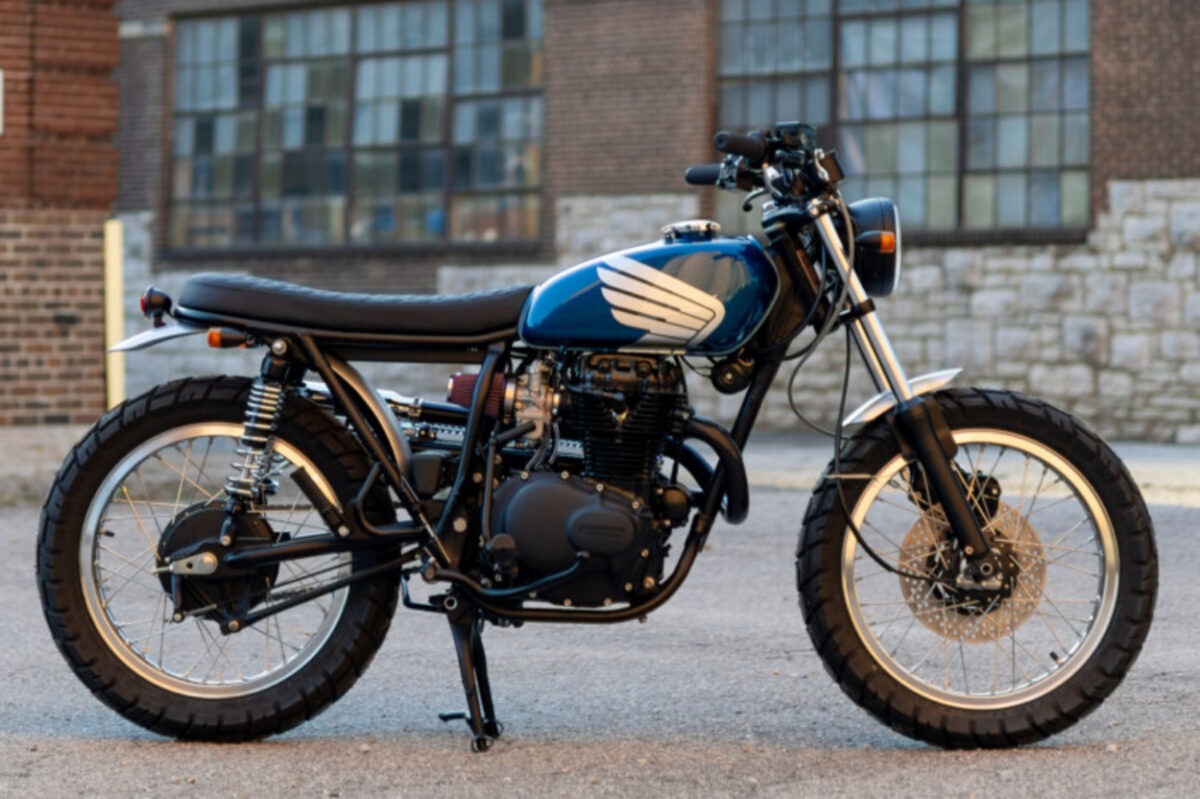 Custom Honda CL360 Scrambler by Slipstream Creations