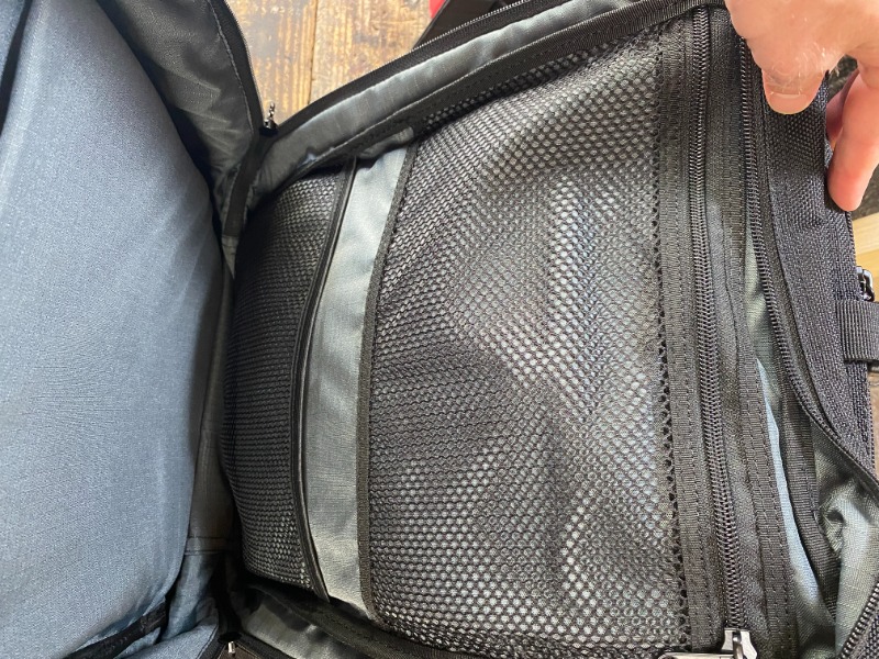 Interior of the Viking Bags backpack