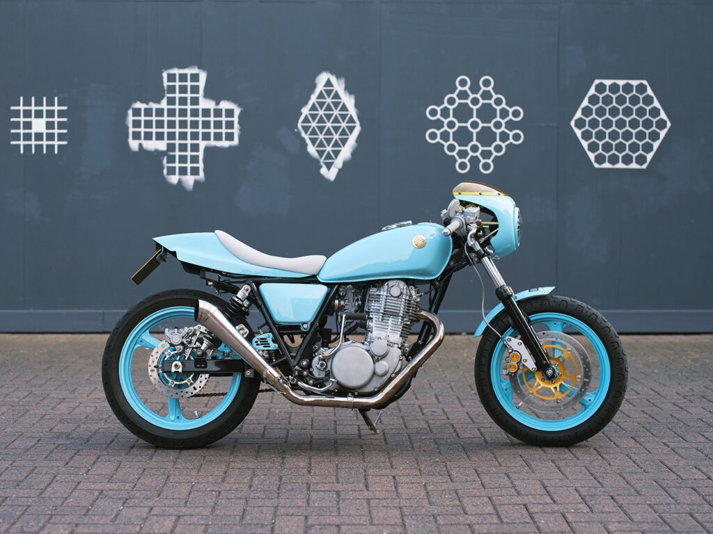 Custom Yamaha SR500 by Phil Leeke