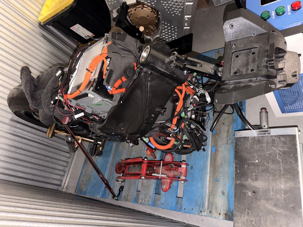 Damon Motors HyperSport bodywork and parts from storage locker auction