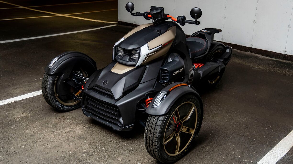 2027 Can-Am Ryker three-wheel motorcycle