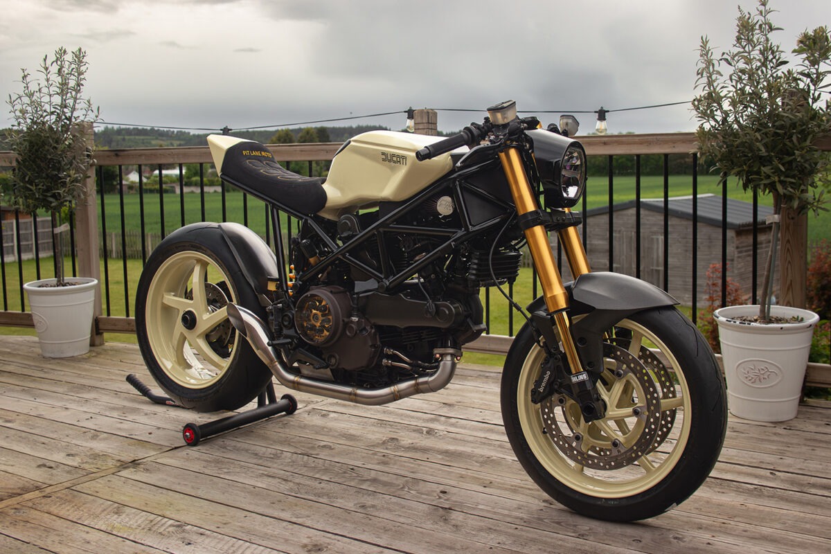 Custom Ducati Multistrada 1000S by Pit Lane Moto