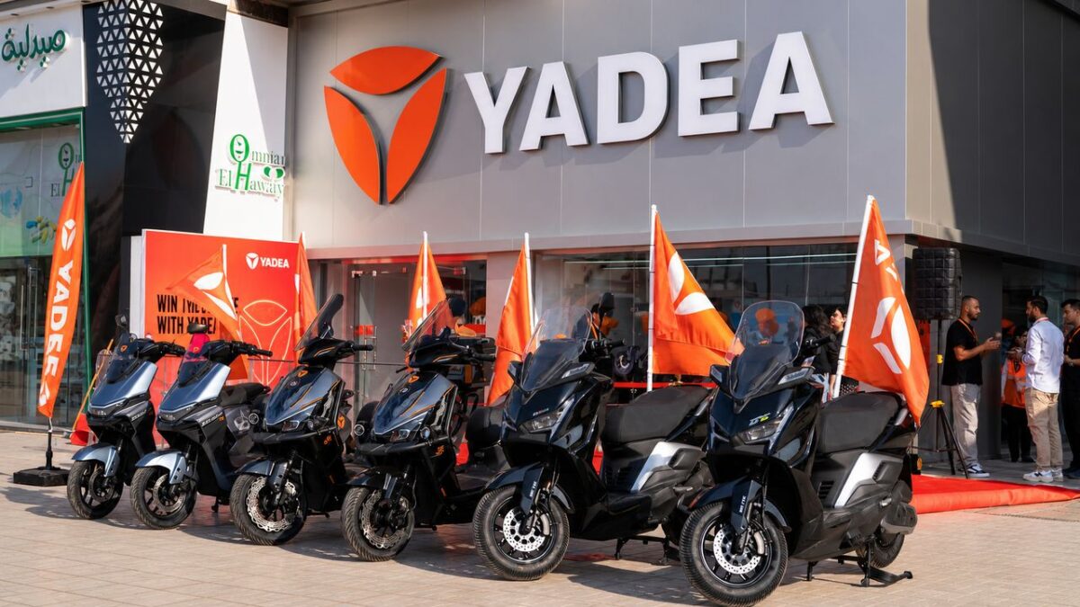 Yadea Expands GT80 Electric Scooter Rollout Into Egypt
