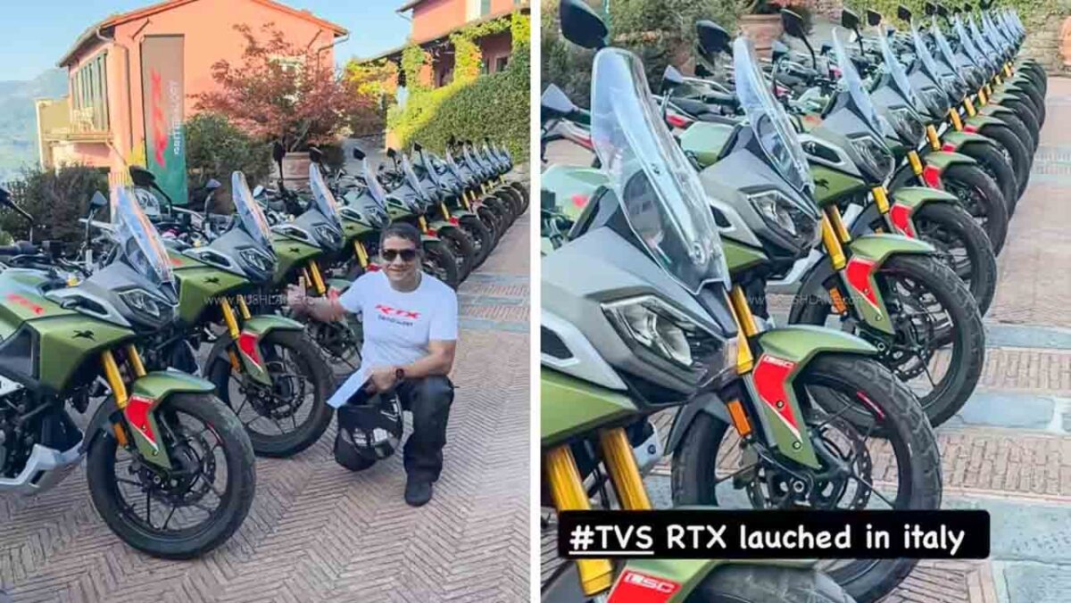 TVS RTX 300 Packs Big-Bike Tech Into a $5,700 ADV
