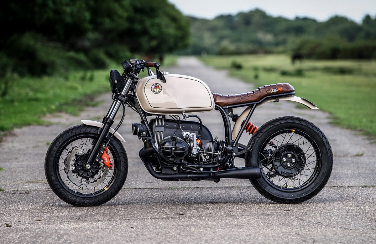 The BMW R100R That Side Rock Cycles Reimagined as a Scrambler